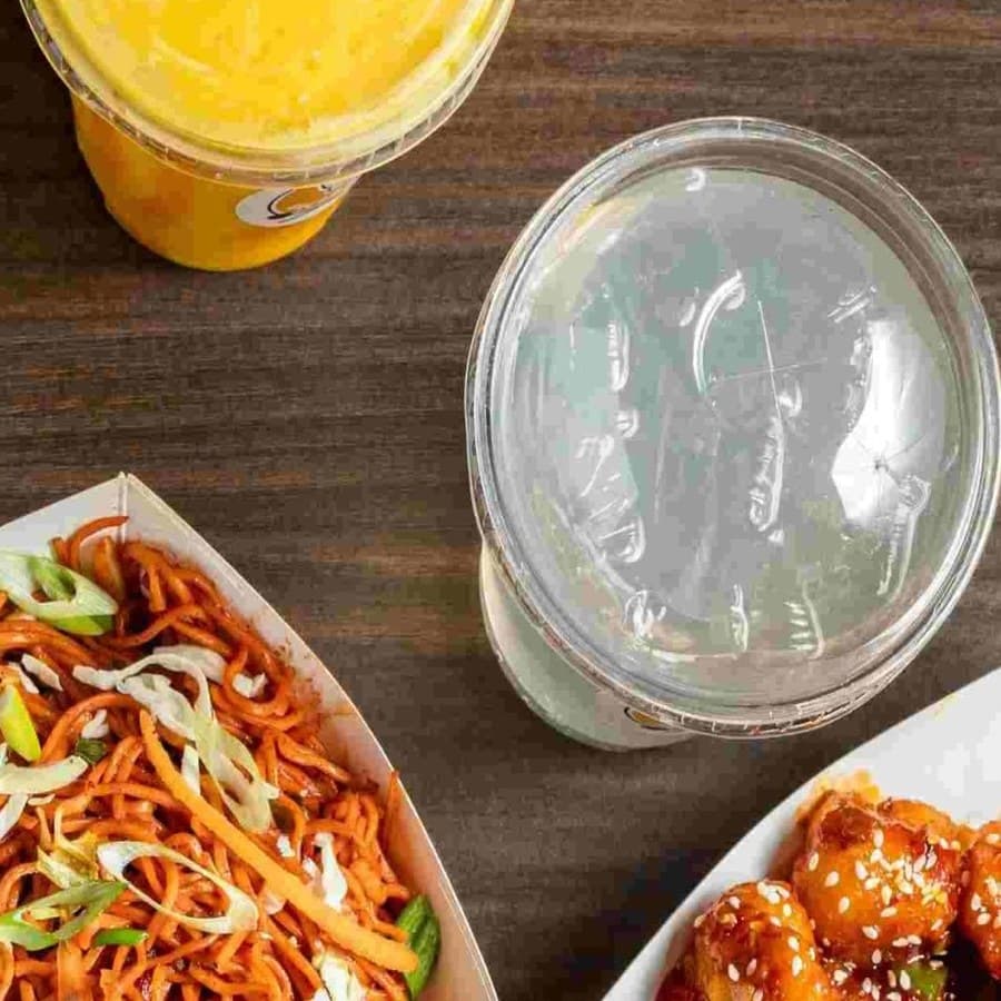 Crispy chilli bites with sesame